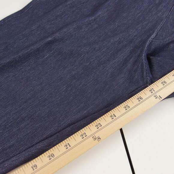 NEW Uniqlo Jersey Relaxed Denim Blue Ankle Pants Unisex Sz L - Picture 7 of 11